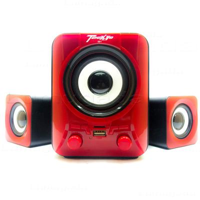 Speaker Aktif GMC TECKYO 881 Super Bass - Merah