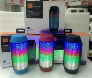 Speaker Bluetooth Pulse with Lampu LED Light