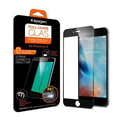 Spigen Tempered Full Cover Glass Black Screen Protector for iPhone 6S or iPhone 6