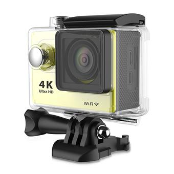Sports DV Action Camera H9 1080P 60fps Video +WIFI+ 170°Wide View Angle + Waterproof +1050MAH battery Car DVR Camrecorder(Yellow) (Intl)  