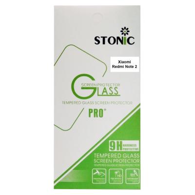 Stonic Tempered Glass Protector for Xiaom Redmi Note 2
