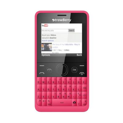 Strawberry S8 Red QWERTY Handphone