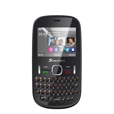 Strawberry ST88 X1 Black Handphone [QWERTY]