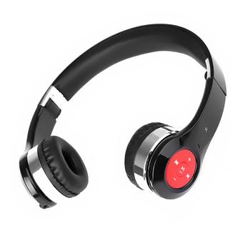 Stretchable Foldable Wireless Bluetooth V3.0 Headset Headphone with Mic for iPhone6 iPhone 6 Plus S6 S6 Edge (Black)  