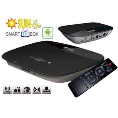 Sun Bio Android Smart TV Box - Hitam
