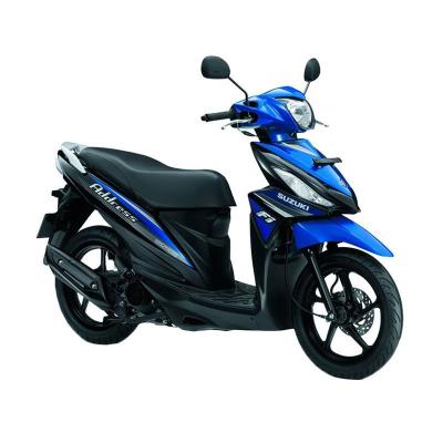 Suzuki Address Fi 110 NE Metallic Medium Blue Sepeda Motor [OTR Medan]