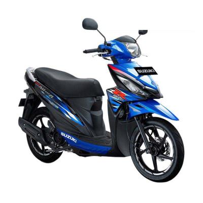 Suzuki Address Fi 110 NEC Medium Blue Titan Black Sepeda Motor [OTR Medan]