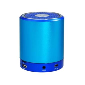 T-2020 Portable Mini Speaker with TF Card Reader & FM (Blue)  