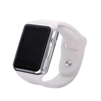 T2 Smartwatch Bluetooth Phone SIM 0.3MP Camera - (White)  