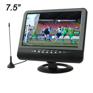 TFT LCD Color Analog TV 7.5 inch with Wide View Angle