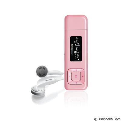 TRANSCEND MP3 Player 8GB with FM Tuner [DKA-TS8GMP330P] - Pink