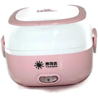 Taikeda Electric Lunch Box- Mini Rice Cooker - Pink  