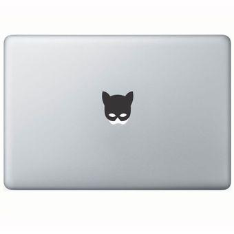 Tokomonster Decal Sticker Mini Cat Woman Macbook Pro and Air - Hitam  