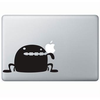 Tokomonster Decal Sticker Monster Eat Macbook Pro and Air - Hitam  