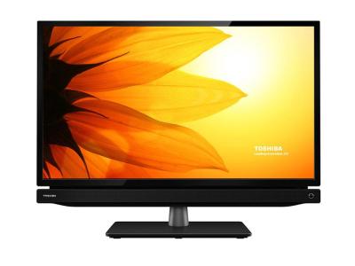Toshiba LED TV 32" With USB Movie - 32P2400 - Hitam