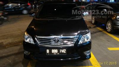 Toyota Kijang Innova 2.5G Diesel Tahun 2012 Hitam Metalic
