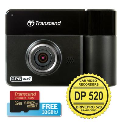 Transcend CVR DP 520 DrivePro 520 Car Video Recorders [Dual Camera]