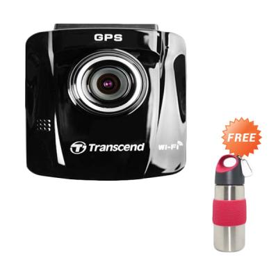 Transcend Car Video Recorder DrivePro 220 Included MLC Hitam Action Cam [16 GB] + Botol Minum