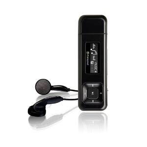 Transcend MP3 Player 8GB MP 330 - BLACK HITAM bentuk USB bisa FM radio