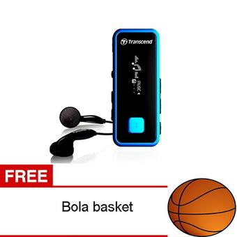 Transcend MP3 Player MP350 8GB - Hitam Free Bola Basket  
