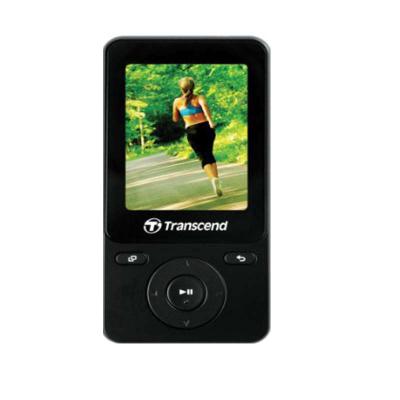 Transcend MP710 Hitam MP3 Fitness Recorder Player [8 GB]
