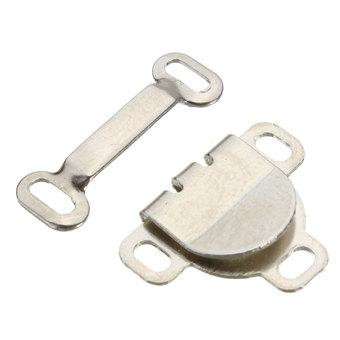 Trouser Skirt Hook and Bars Fastener Waistband Extenders Tailor Sewing (Silver)  