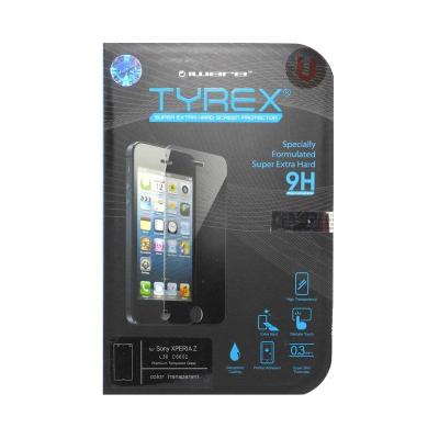 Tyrex Tempered Glass Screen Protector for Sony Xperia Z + Plastic Back Protector