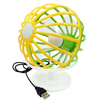 USB Fan Globe Model UF012 - Multi-Color  