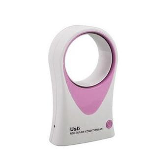 USB Fan No Leaf Air Condition Model UF020 - Pink  