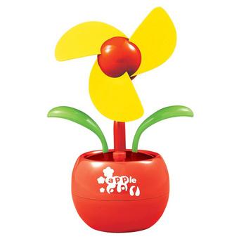 USB Fan Sun Flower Model - Kipas Bunga - Merah  