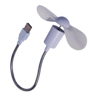 USB - Kipas Angin Mini USB Flexible - Putih  