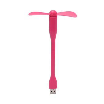 USB Kipas Mini Portable - USB Mini Fan - Pink  