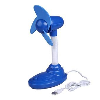USB Mini Desk Cooling Fan Blue (Intl)  