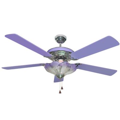 Uchida Ceiling Fan AM 4852,5 UV Nickel + 1 L ( CF 256 ) - Purple