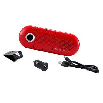 Universal Car Wireless Bluetooth Handsfree Phone Speaker - NAT1900 - Merah  