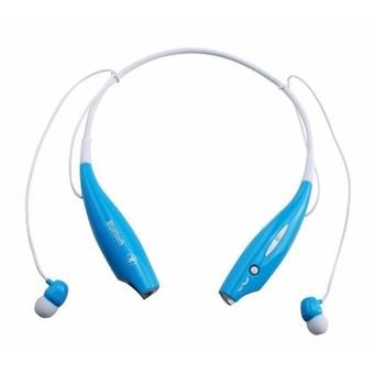Universal Neckband Bluetooth Headphone for LG iPhone Smartphone(Blue) (Intl)  