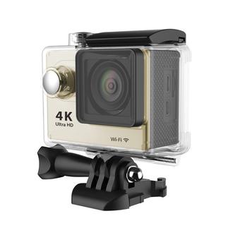 Universal Waterproof Ultra 4K WiFi SJ4000 1080P HD DV Action Sports Camera Video Camcorder for iPhone 6 6S Smartphone (Gold) (Intl)  
