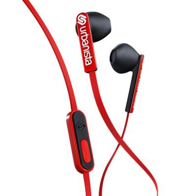 Urbanista Earphone with Microphone San Francisco - Red