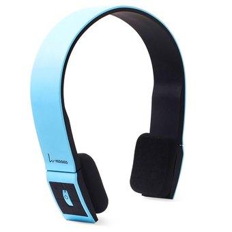 V6100 Foldable Bluetooth V4.0 + EDR Hands Free Headset MP3 Music Headphone with Microphone and Micro USB Interface for iPhone Samsung Smartphones Laptop (Intl)  