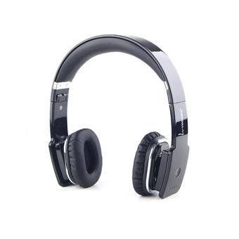 VEGGIEG V8100 Foldable Bluetooth V4.0 + EDR Wireless Stereo Headset Headphone with Mic Noise-Cancelling for PC Universal Cellphone (Black) (Intl)  