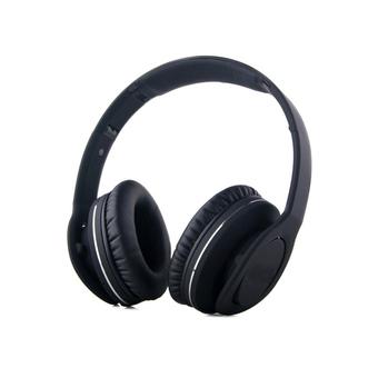 VEGGIEG V8800N Foldable Stereo Wireless Bluetooth V4.0 EDR NFC Function Headset Headphone with Mic / 3.5mm Audio Cable (Black)  
