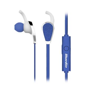 Vanki Portable Bluedio N2 Bluetooth V4.1 Headset Stereo Noise Isolating Wireless Headphone w/ Mic for Smart Phones - Blue (Intl)  