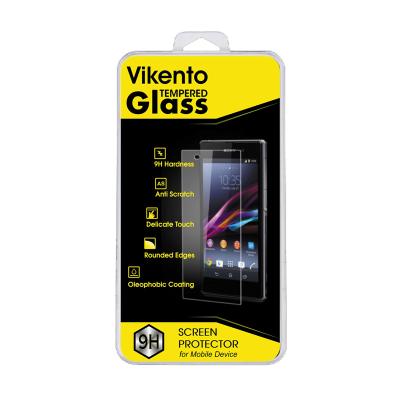 Vikento Anti Gores Premium Tempered Glass Screen Protector for Sony Xperia Z1 [Depan dan Belakang]