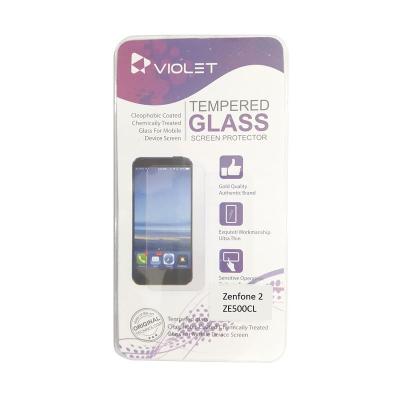 Violet Tempered Glass Screen Protector for Asus Zenfone 2 ZE500Cl