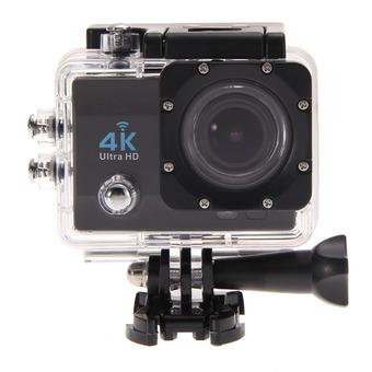 Waterproof Ultra 4K HD 1080P WiFi Wireless DV Sport Camera Camcorder (Black) (Intl)  