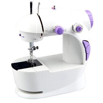 Whiz Mini Sewing Machine 4 in 1 with Flashlight, Pedal and Adaptor New Generation  
