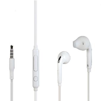 Wired In-Ear Headphones Headset for Samsung Galaxy S6/S6 Edge (White) (Intl)  