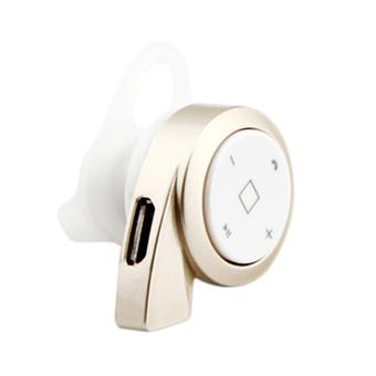 Wireless Bluetooth 4.0 Earphone Earbud Stereo Headset (Gold)  
