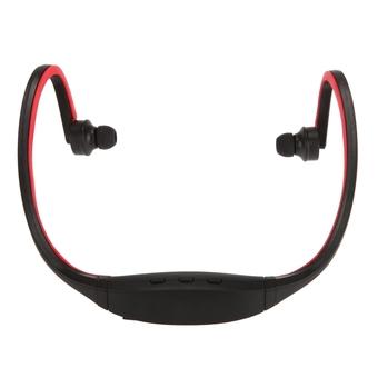 Wireless Bluetooth Earphone for iPhone/Samsung (Red/Black) (Intl)  