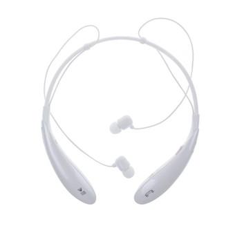 Wireless Bluetooth Stereo Headphone for Smartphone White (Intl)  